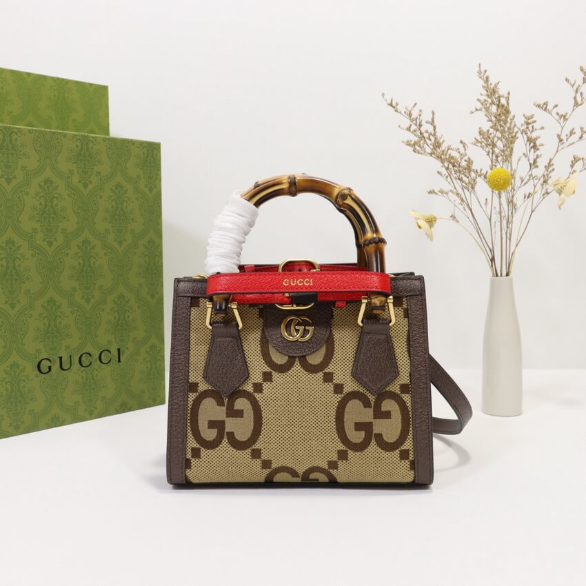 Gucci Diana Jumbo GG Mini Tote Bag 655661