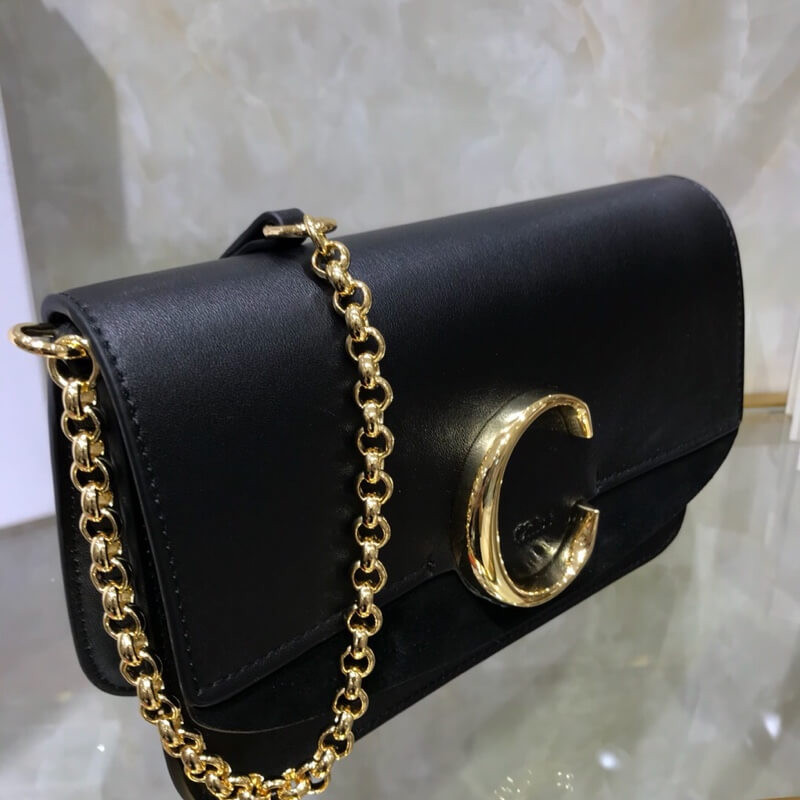 Chloe C Clutch With Chain S1159