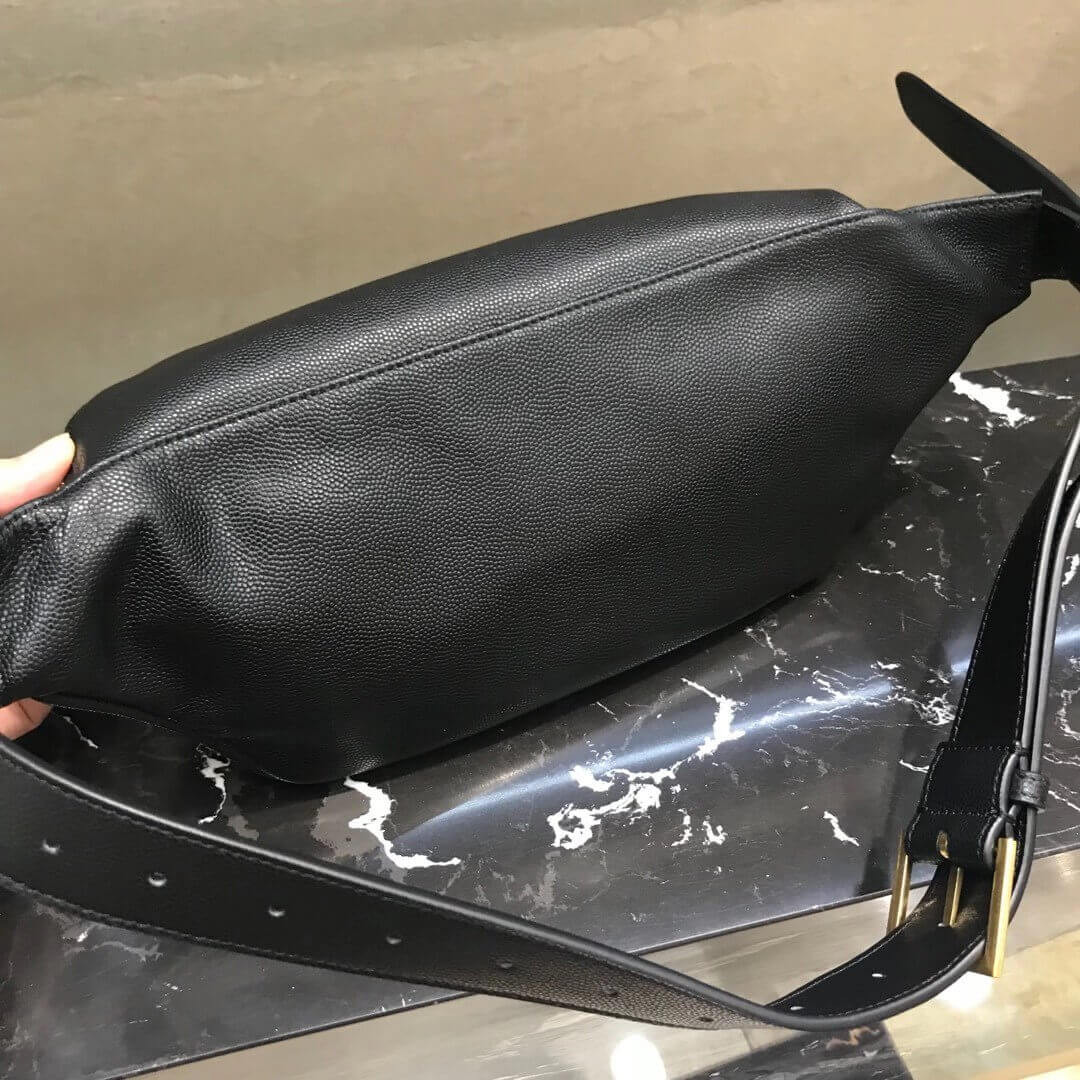 Saint Laurent YSL Classic Monogram Belt Bag In Grain Leather 569737