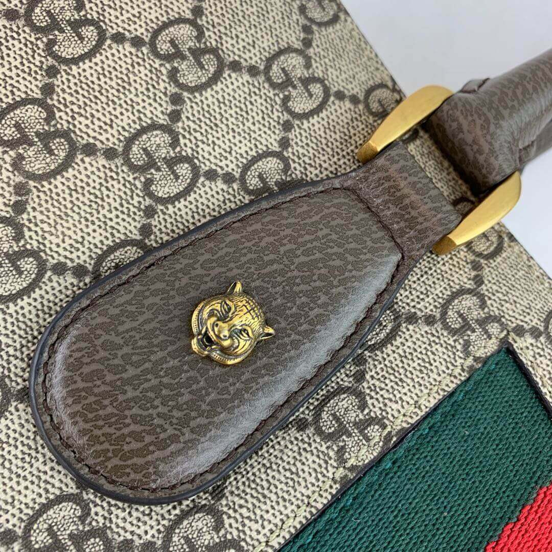 Gucci Embroidered Bee Shopping Bag 437549