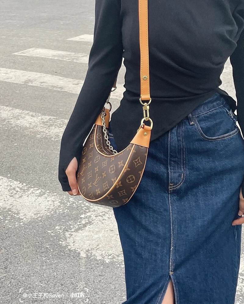 Louis Vuitton Monogram Canvas Loop Bag M81098