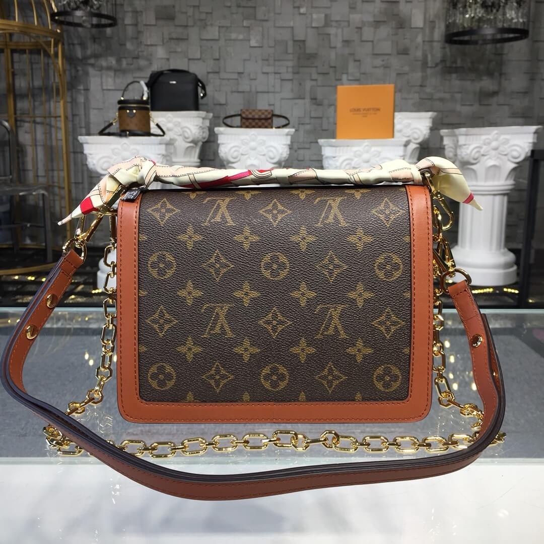 Louis Vuitton Monogram Reverse Canvas Dauphine M43565