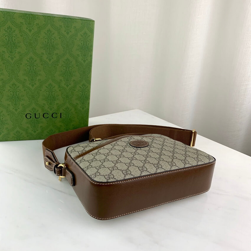 Gucci Messenger Bag With Interlocking G 675891