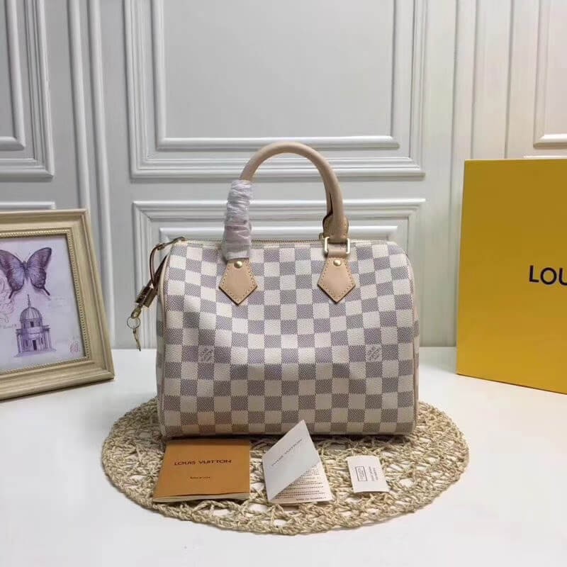 Louis Vuitton Damier Azur Canvas Speedy 25 N41371
