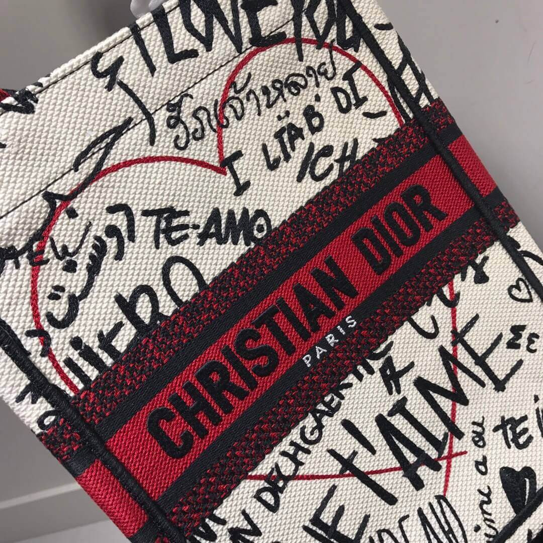 Dior Dioramour Vertical Book Tote Bag M1272