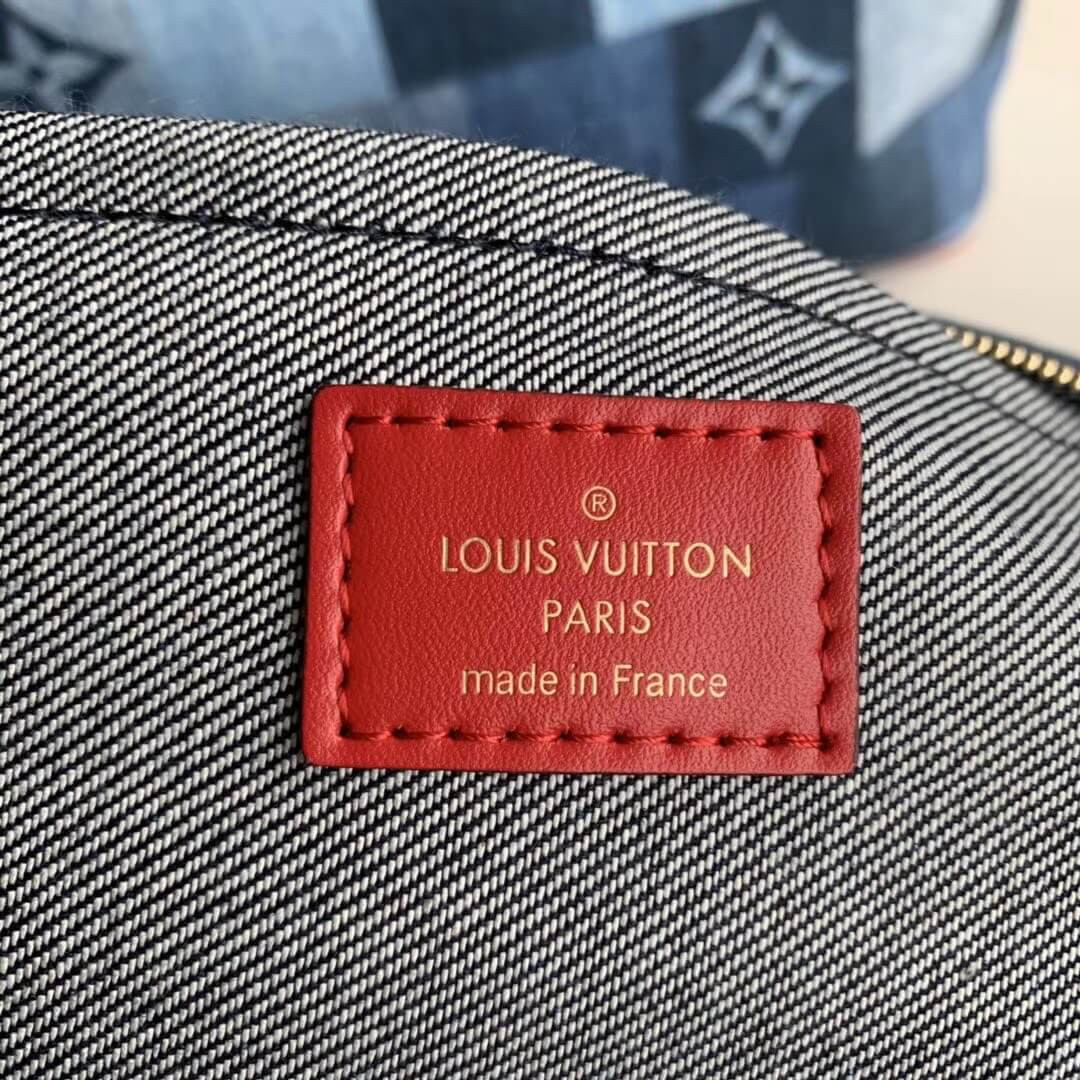 Louis Vuitton Monogram Denim Canvas Neverfull MM M44981