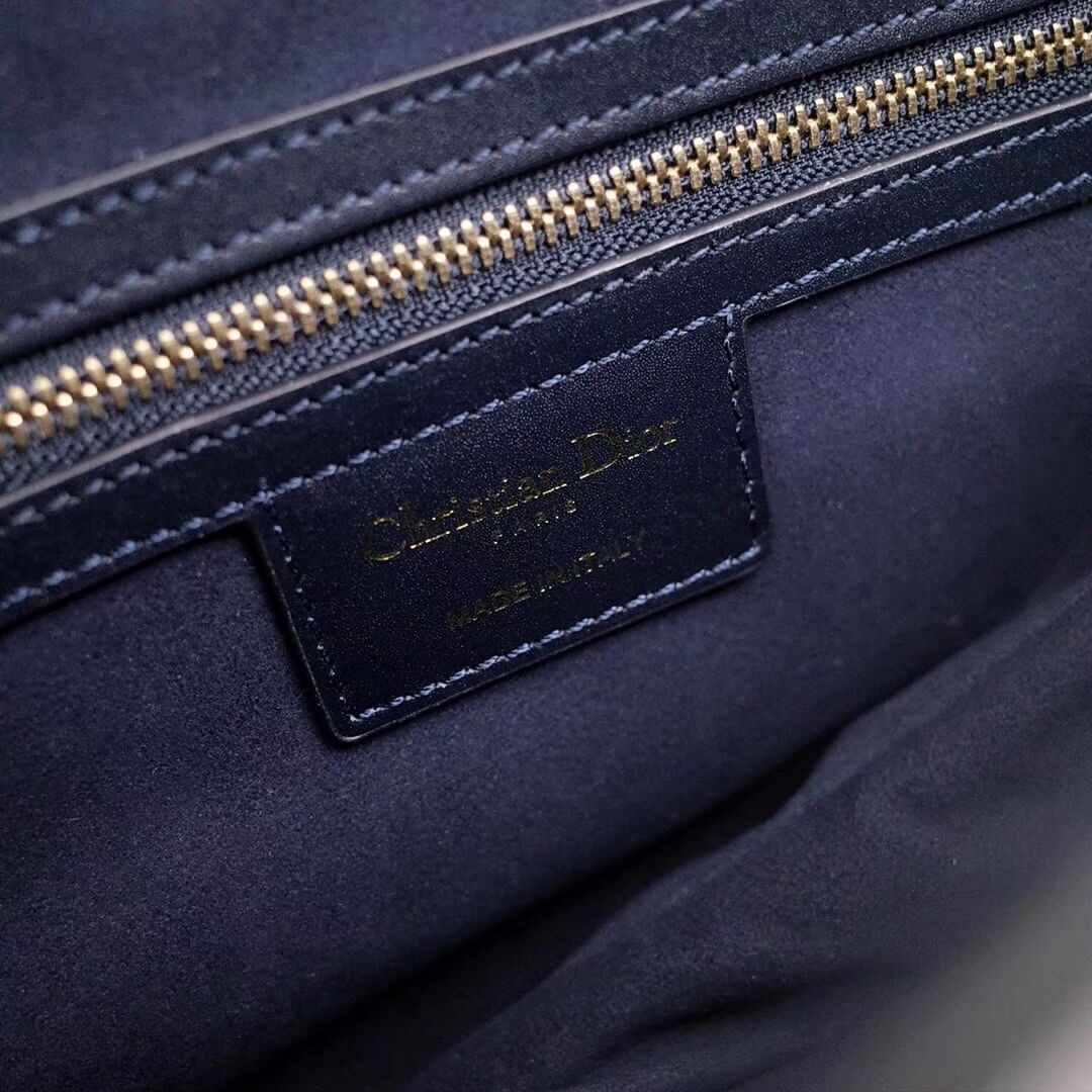 Christian Dior Smooth Calfskin Saddle Bag M0446