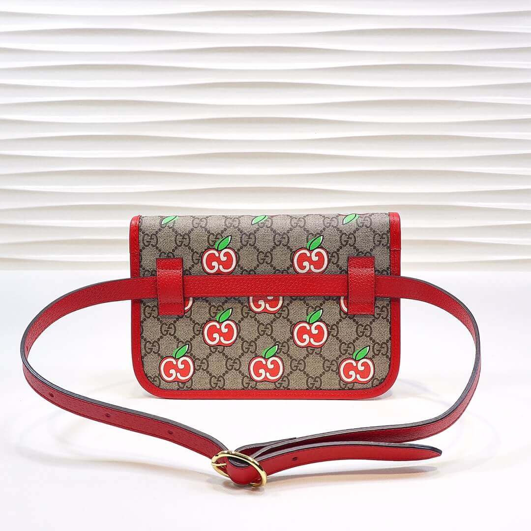 Gucci GG Apple Print Belt Bag 625233