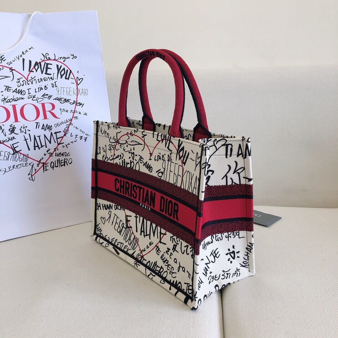 Dior Dioramour Small Book Tote Bag M1296
