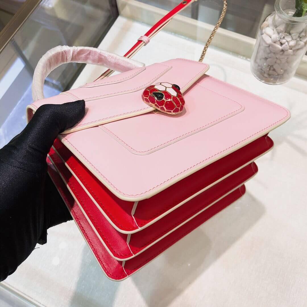 Bvlgari Serpenti Forever Crossbody Top Handle Bag 18cm 284537