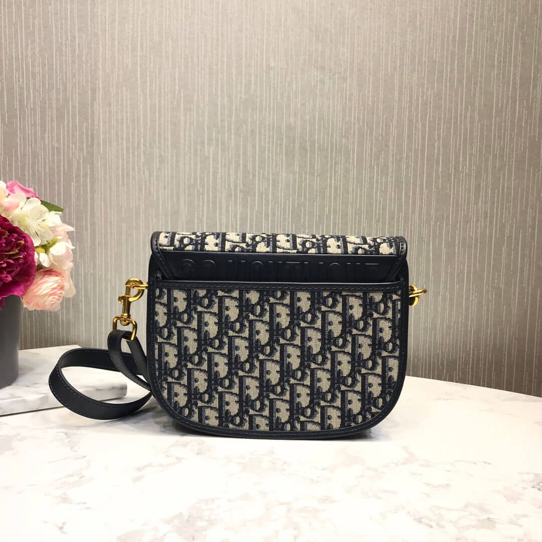 Christian Dior Medium Dior Bobby Bag in Oblique Jacquard M9319