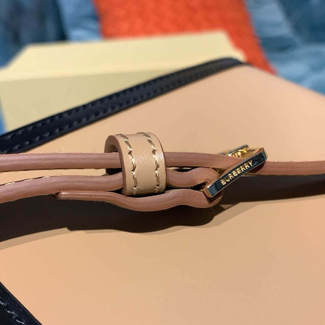 Burberry Medium Two-tone Leather TB Bag 80115771