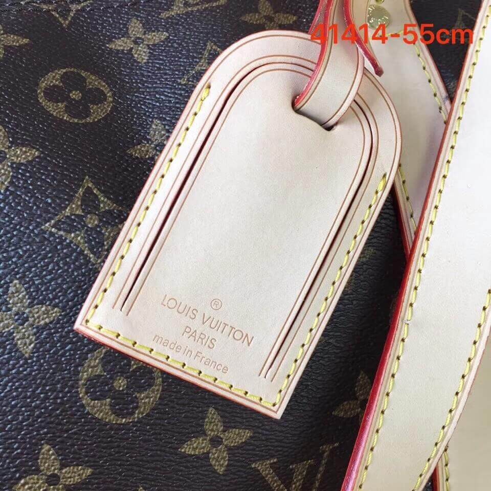 Louis Vuitton Monogram Canvas Keepall Bandouliere 55 M41414