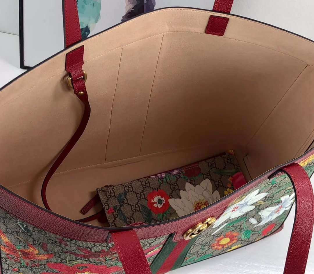Gucci Ophidia GG Flora Medium Tote 547947