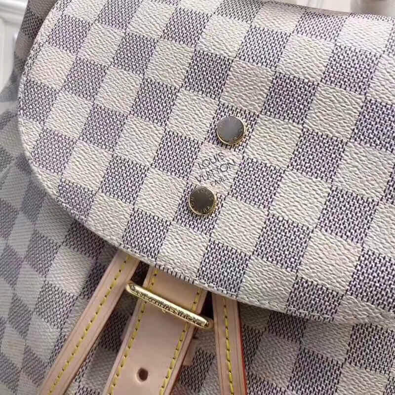 Louis Vuitton Damier Azur Canvas Sperone Backpack N41578