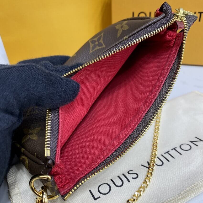 Louis Vuitton Monogram Canvas Mini Pochette Accessoires M80863