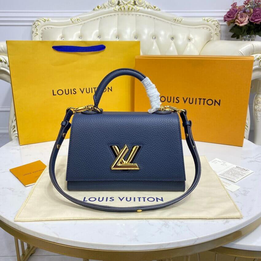 Louis Vuitton Twist One Handle PM M58793 Marine Blue