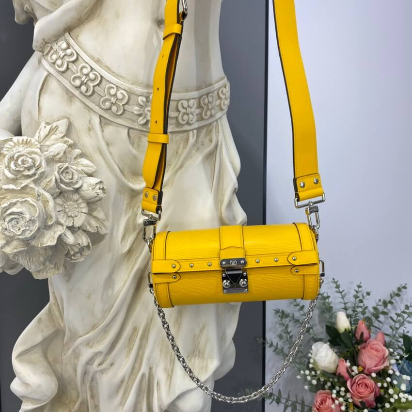 Louis Vuitton Epi Leather Papillon Trunk M58647 Yellow