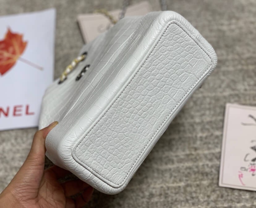 Chanel Crocodile Leather Backpack A94485