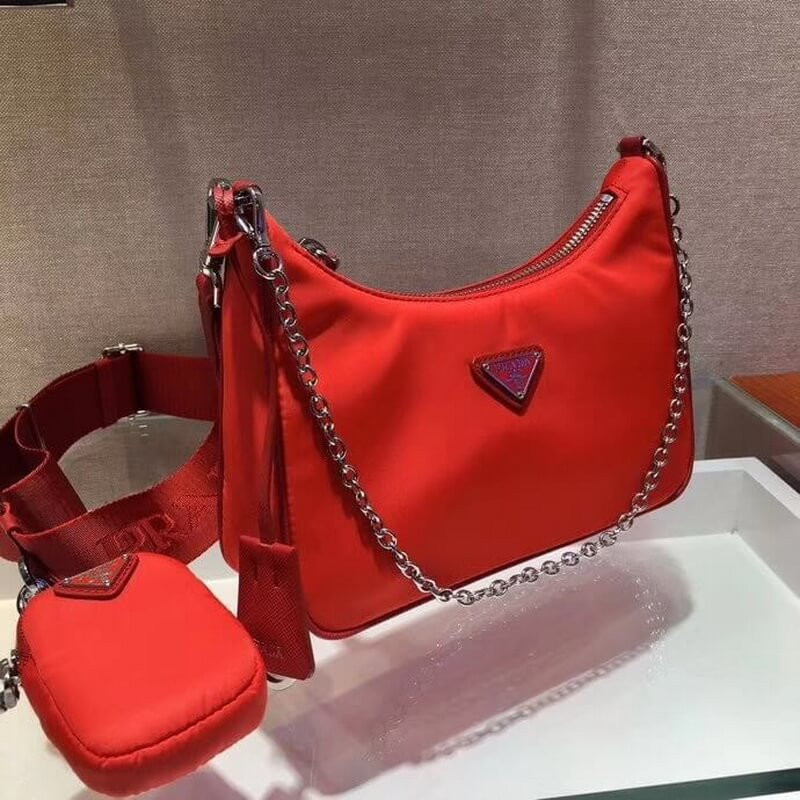 Prada Re-Edition Nylon Multi-Pochette Bag 1BH204