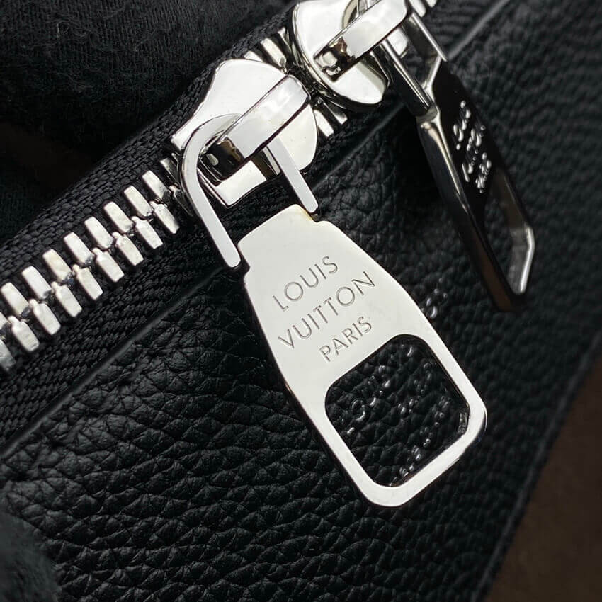 Louis Vuitton Mahina Calf Leather Bella Tote M59200 Black