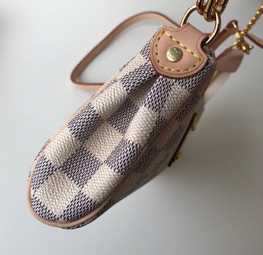 Louis Vuitton Damier Azur Canvas Eva Clutch N55214