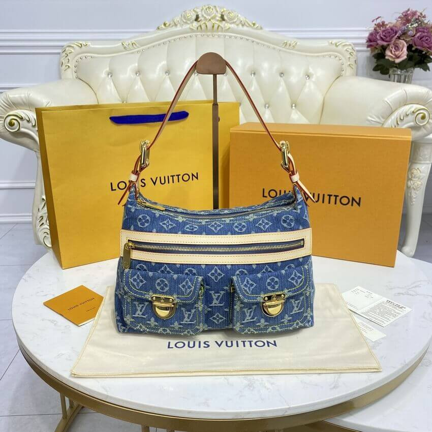 Louis Vuitton Monogram Denim Buggy PM M95049