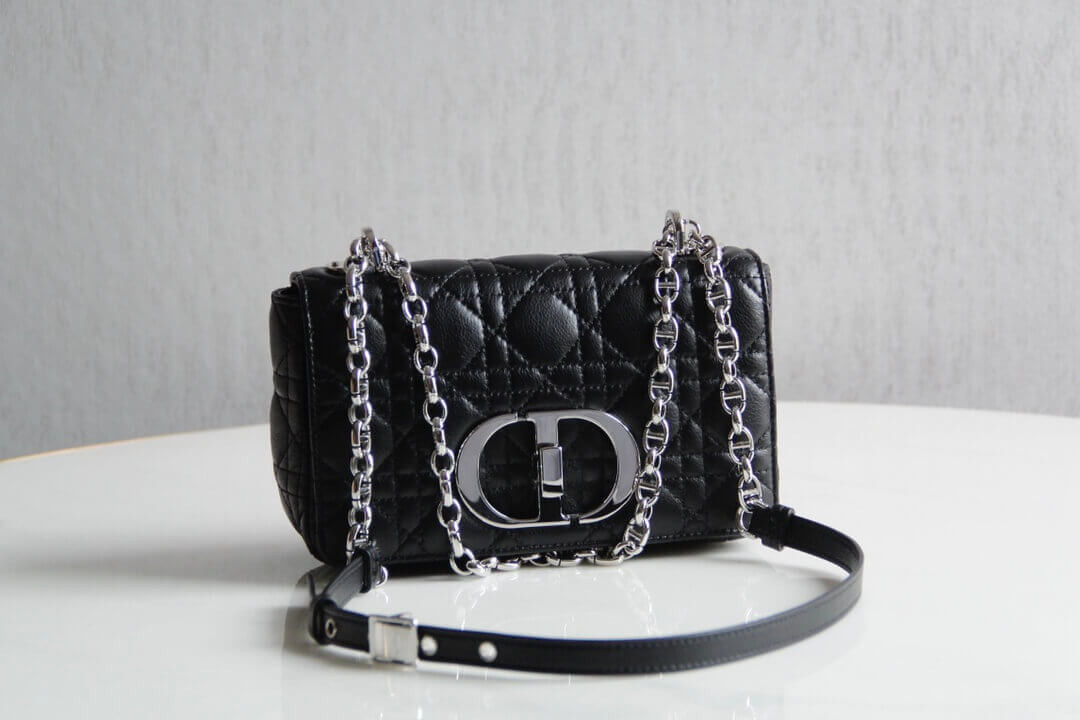 Dior Large Caro Bag in Supple Cannage Calfskin M9243