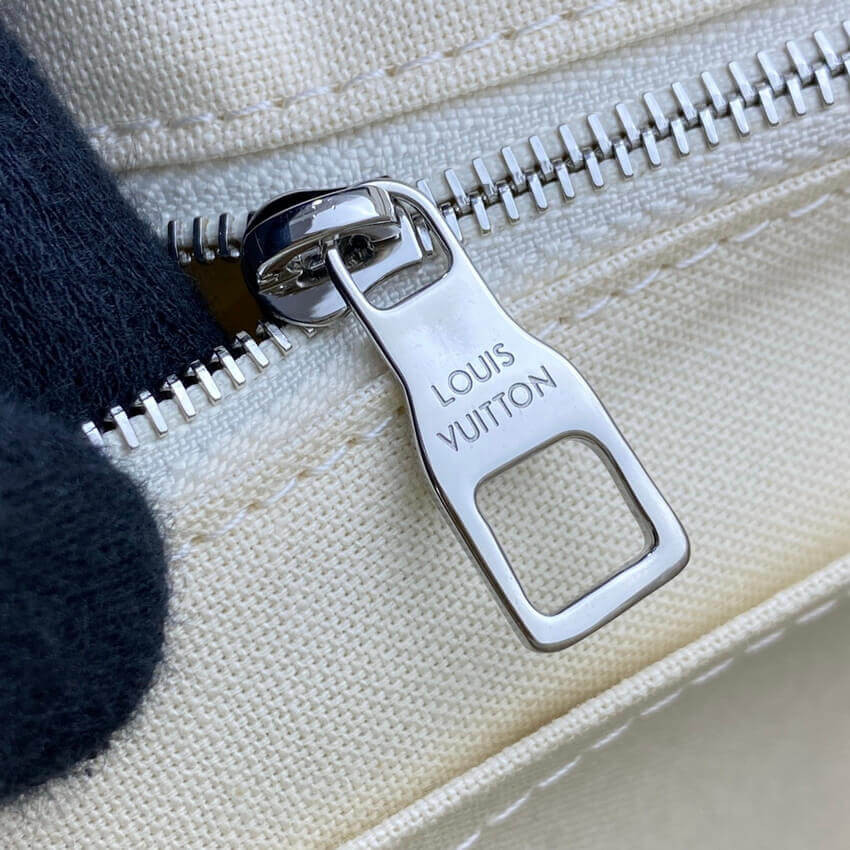 Louis Vuitton x Nigo Tote Journey M59366 White