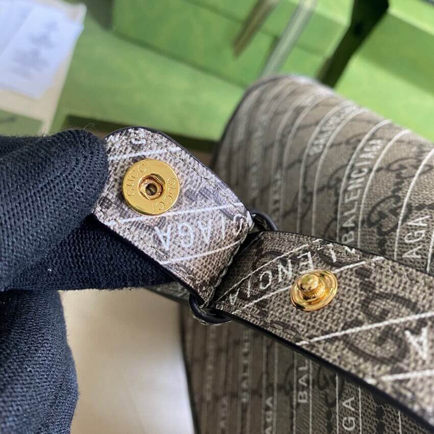 Gucci x Balenciaga Horsebit 1955 Shoulder Bag 602204