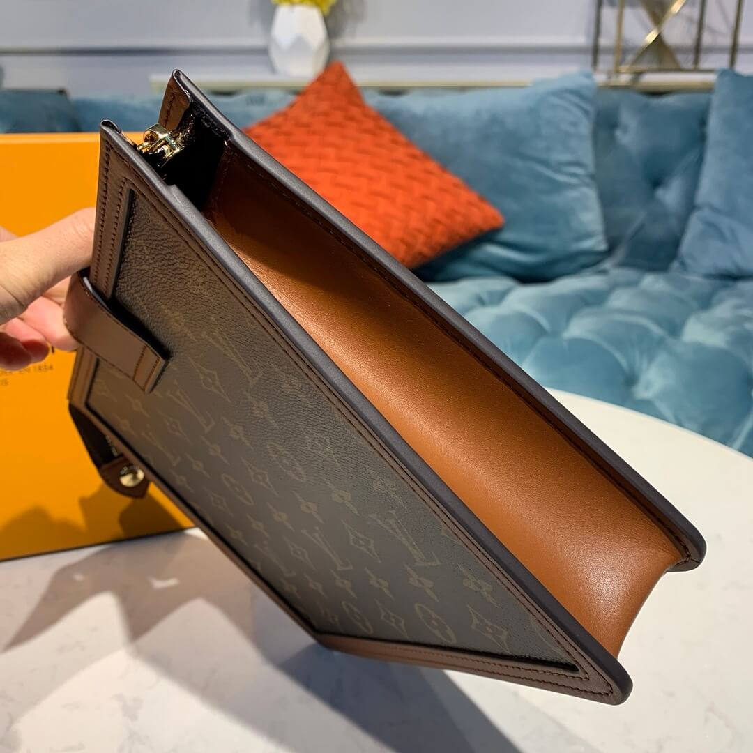 Louis Vuitton Monogram Canvas Dauphine Clutch M44178