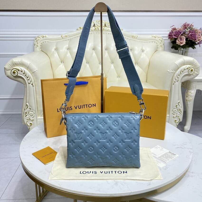 Louis Vuitton Coussin PM M58699 Bleu Glacier