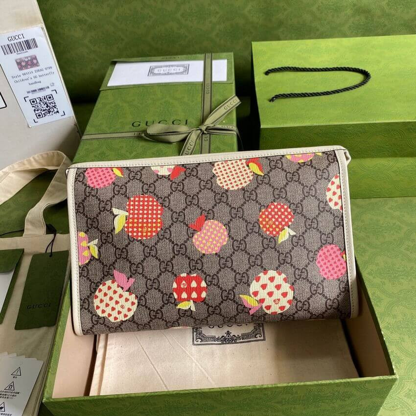 Gucci Les Pommes Ophidia Pouch 664114