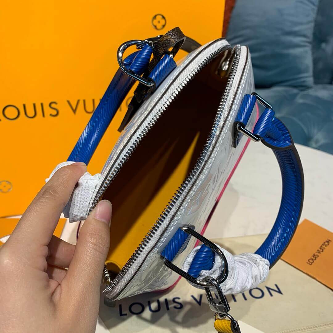 Louis Vuitton Monogram Vernis And Epi Leather Alma BB M91606