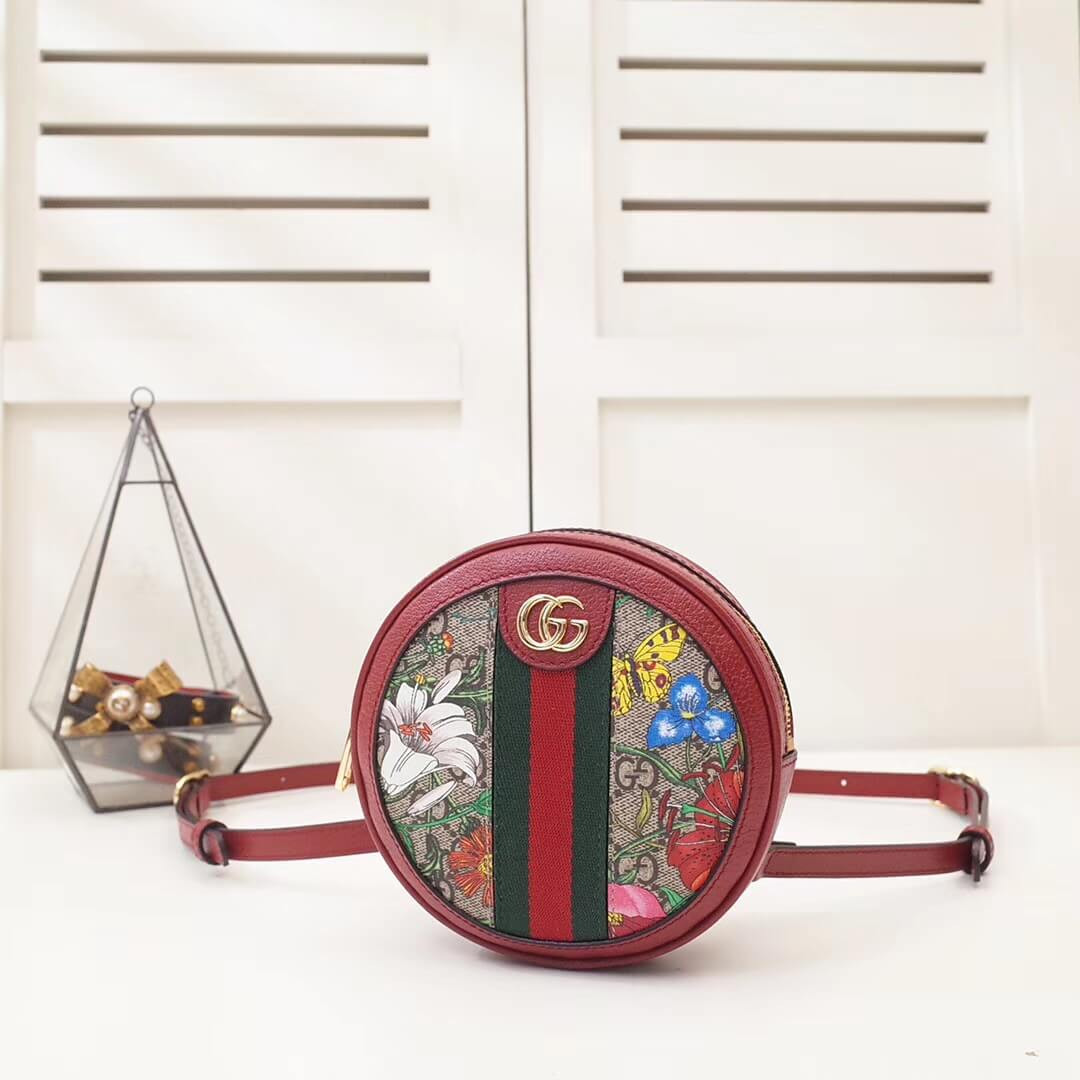 Gucci Ophidia GG Flora Mini Backpack 598661