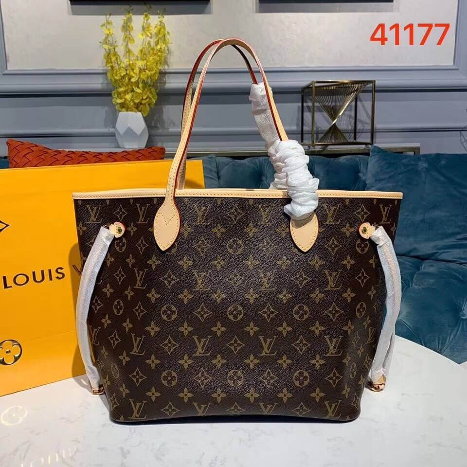 Louis Vuitton Monogram Canvas Neverfull MM M41177