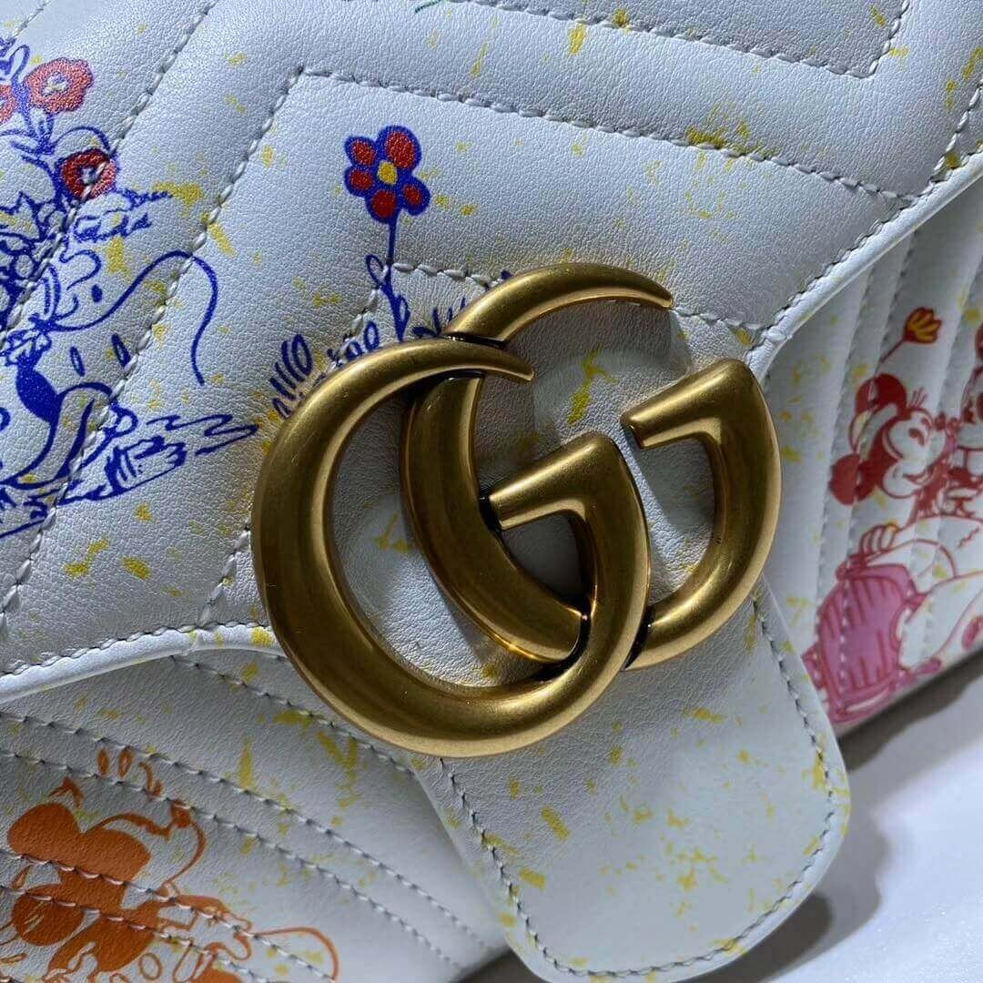 Disney x Gucci GG Marmont Small Shoulder Bag 443497