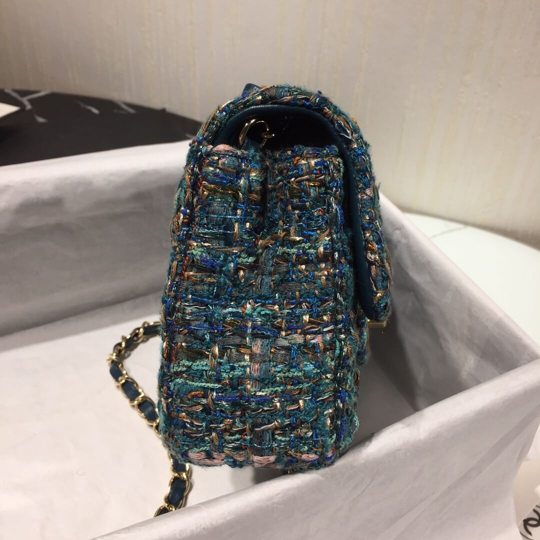 Chanel Tweed Mini Flap Bag A69900