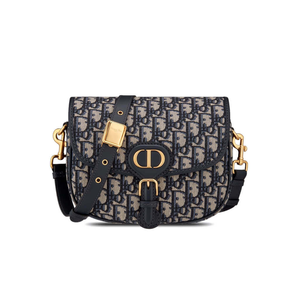 Christian Dior Medium Dior Bobby Bag in Oblique Jacquard M9319