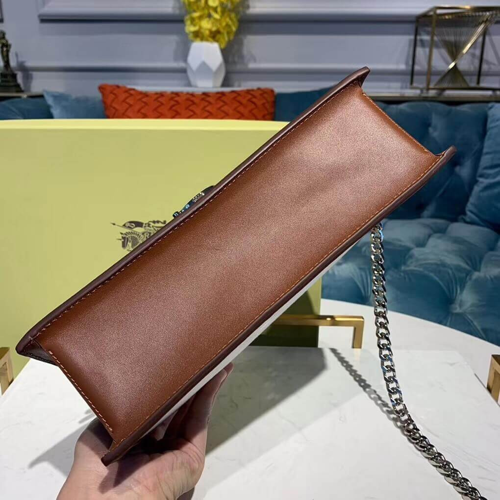 Burberry Small Canvas and Leather TB Envelope Clutch 80124471