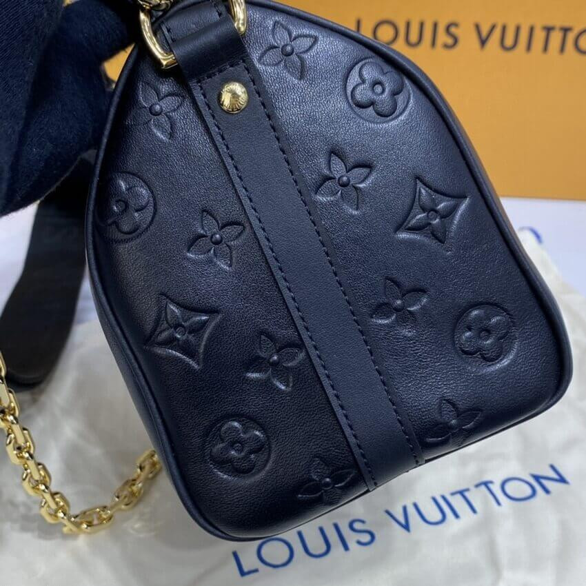 Louis Vuitton Speedy Bandoulière 22 in Black M58631
