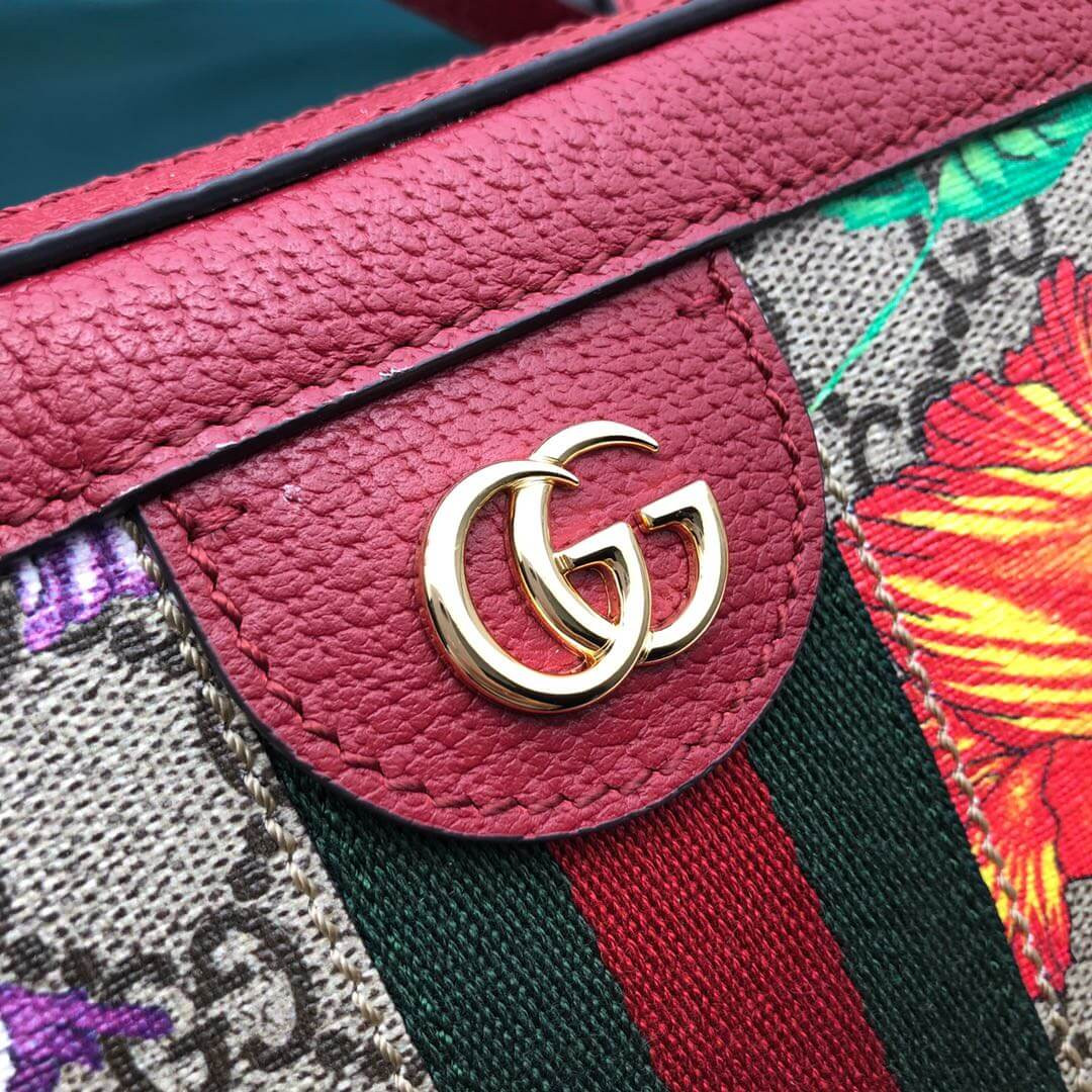 Gucci Ophidia GG Flora Small Shoulder Bag 550622