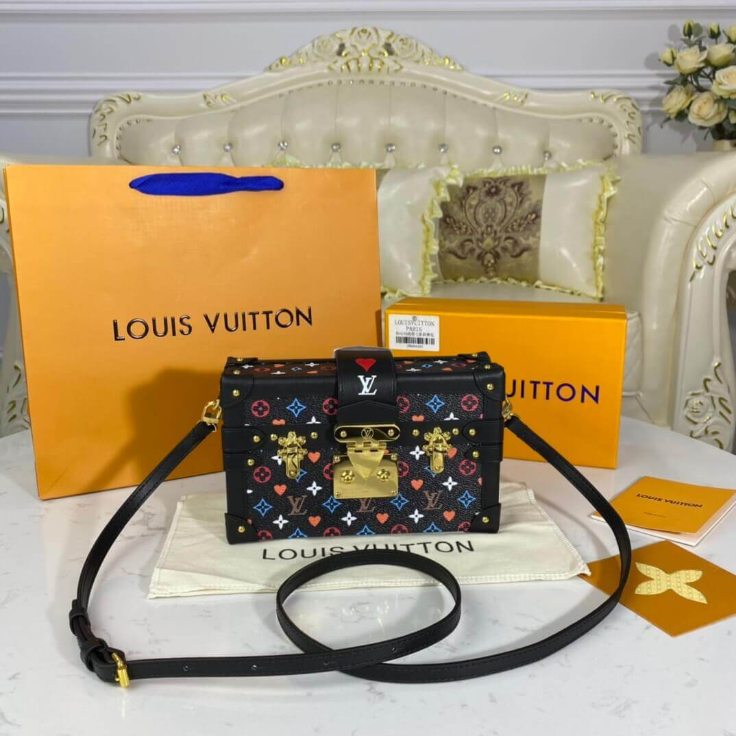 Louis Vuitton Monogram Multicolor Petite Malle M44199