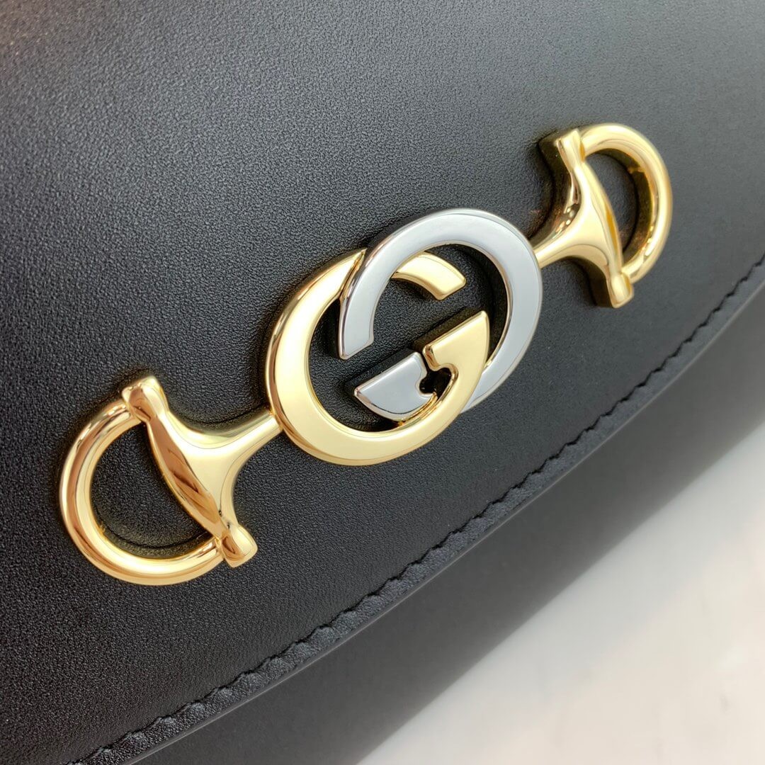 Gucci Zumi Smooth Leather Small Shoulder Bag 572375