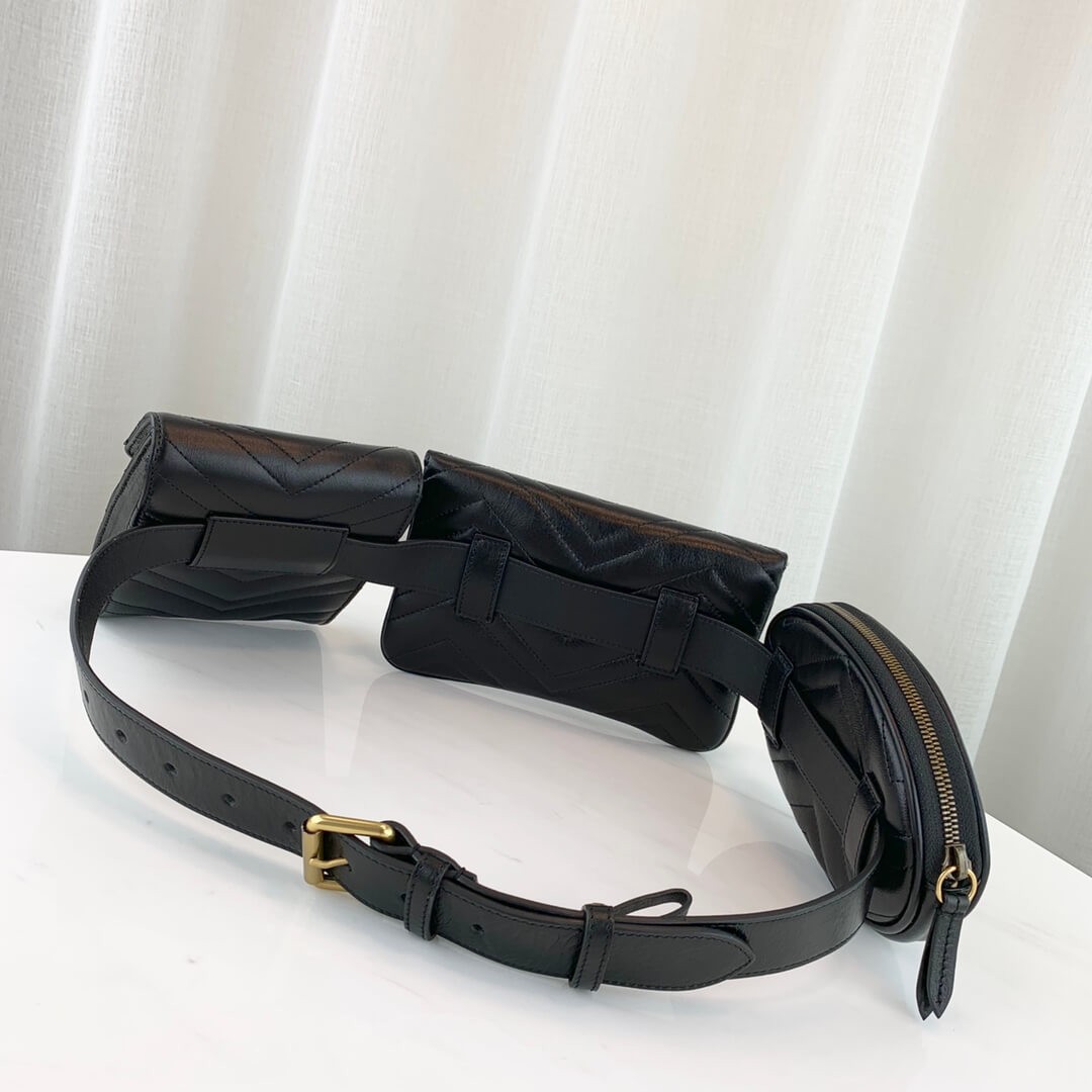 Gucci GG Marmont Matelasse Belt Bag 524597