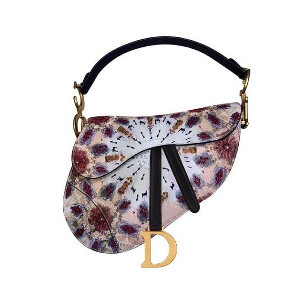Christian Dior KaleiDiorscopic Saddle Bag M0446
