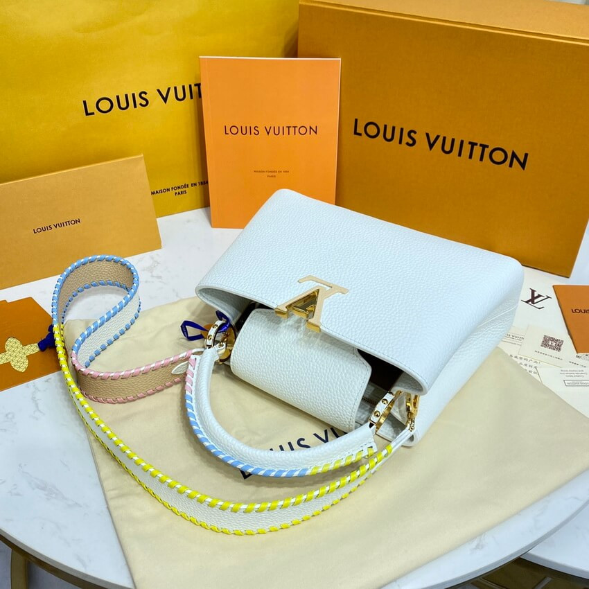 Louis Vuitton Capucines BB Bag M57941 White