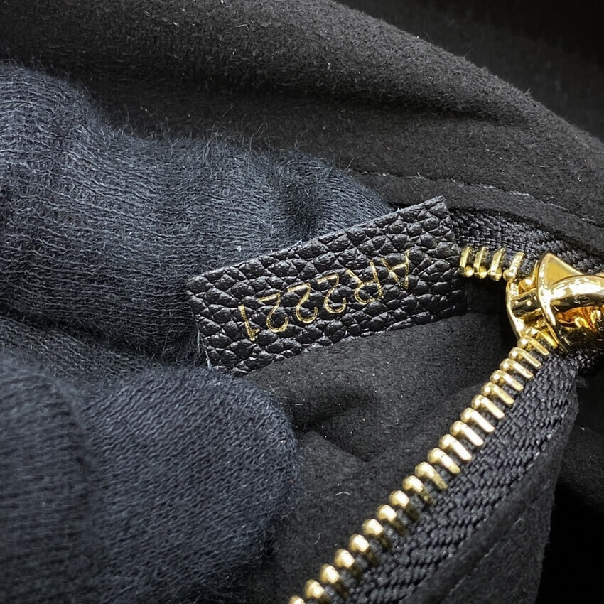 Louis Vuitton Monogram Empreinte Speedy Bandouliere 25 Black