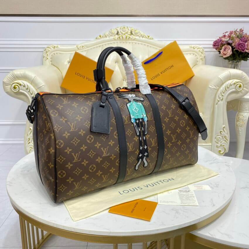 Louis Vuitton X Virgil Abloh Keepall Bandouliere 50 M45616