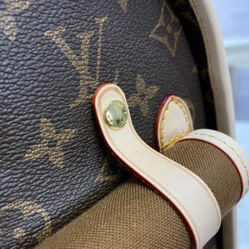 Louis Vuitton Monogram Canvas Dog Carrier 40 M42024